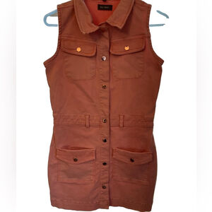 DL1961 Noelle Dress Pink Twill Romper size L